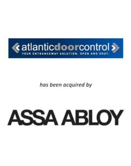 Atlantic Door Control Has Been Acquired By Assa Abloy Transact